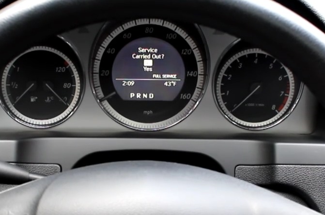 mercedes service indicator 5