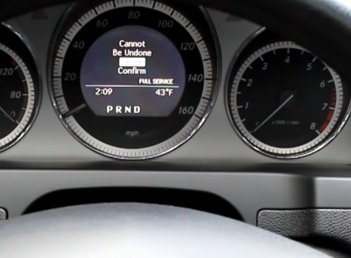 mercedes service indicator 6