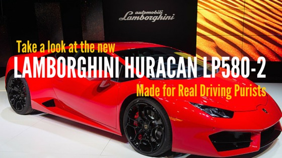New Lamborghini Huracan LP580-2