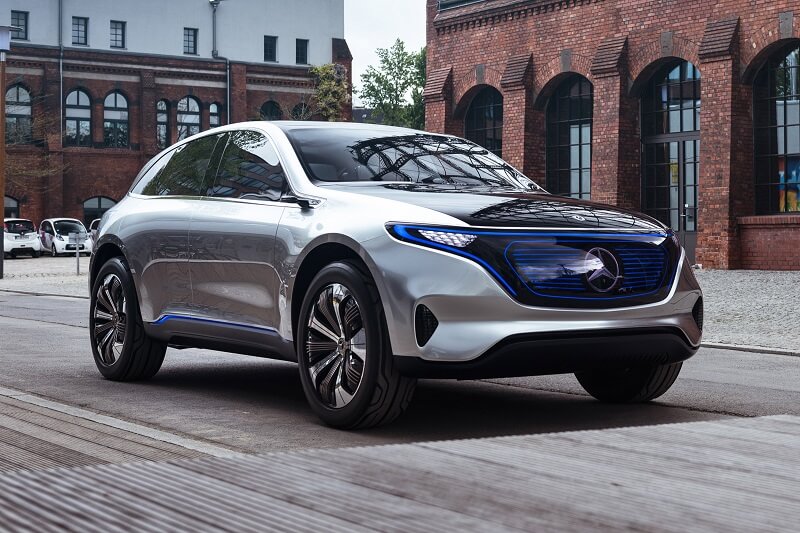 Mercedes EQC Electric Vehicle